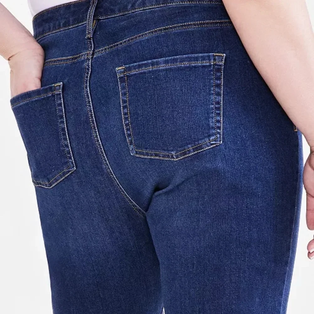 🆕 Style & Co Blue Boot Cut Denim Jeans (Size 20 W) - Picture 11 of 11